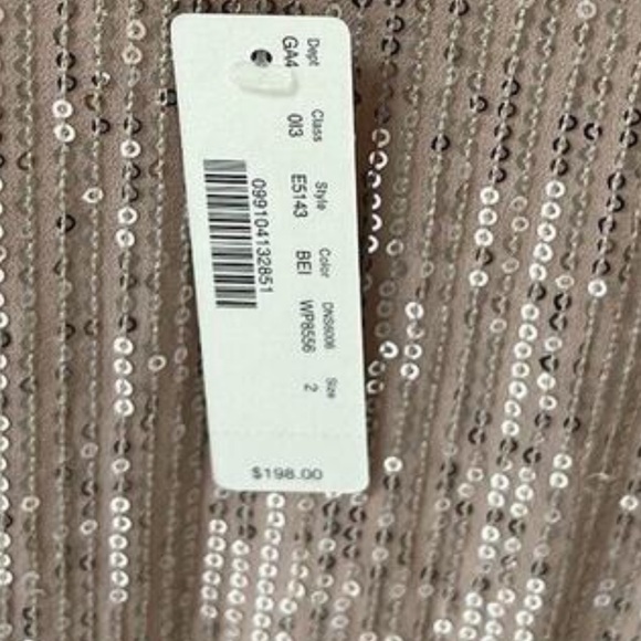 J. Crew | Rose Gold Blush Sequin Party Dress - Picture 11 of 11